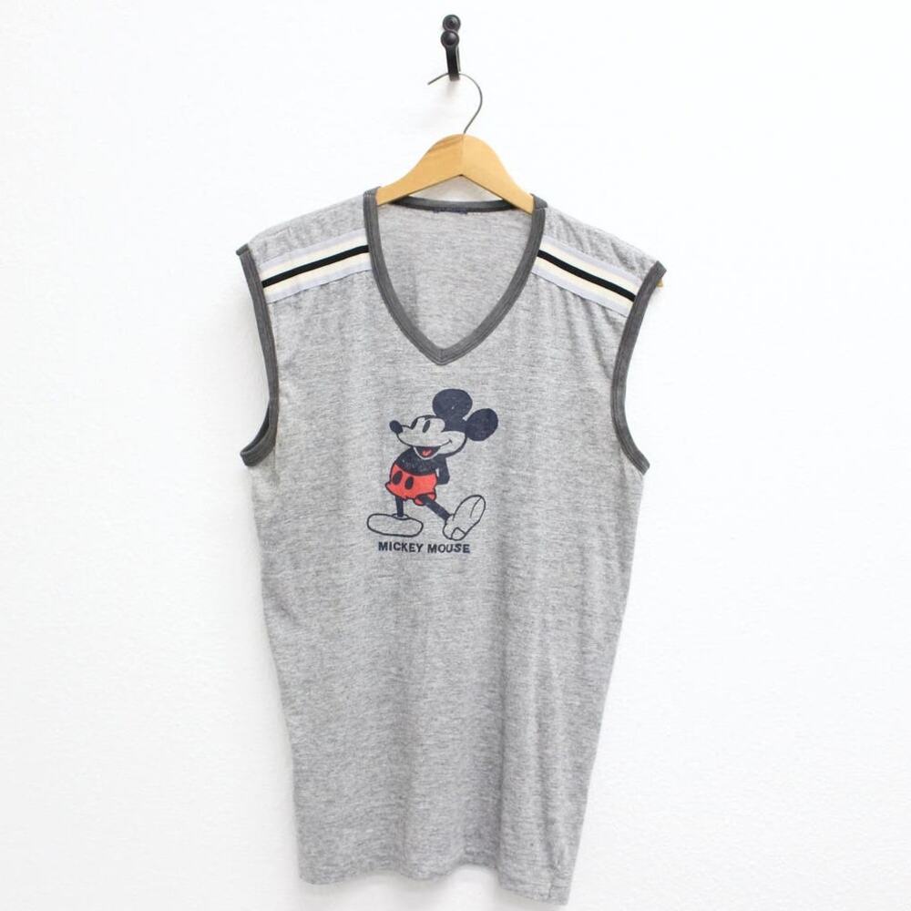 Vintage Classic Walt Disney Mickey Mouse Tank Top Large
